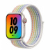 Apple Watch Series 7 // 41мм GPS + Cellular // Корпус из алюминия цвета «сияющая звезда», спортивный браслет Nike радужного цвета