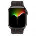 Apple Watch Series 7 // 45мм GPS + Cellular // Корпус из нержавеющей стали графитового цвета, плетёный монобраслет цвета «Black Unity»