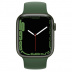 Apple Watch Series 7 // 41мм GPS // Корпус из алюминия зеленого цвета, монобраслет цвета «зелёный клевер»