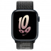 Apple Watch Series 8 // 45мм GPS + Cellular // Корпус из алюминия цвета "темная ночь", спортивный браслет Nike цвета "черный/снежная вершина"