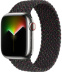 Apple Watch Series 9 // 45мм GPS+Cellular // Корпус из нержавеющей стали серебристого цвета, плетёный монобраслет цвета Black Unity