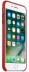 Кожаный чехол для iPhone 7+ (Plus)/8+ (Plus), красный цвет, оригинальный Apple