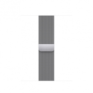 41мм Миланский сетчатый браслет серебристого цвета для Apple Watch