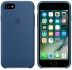 Силиконовый чехол для iPhone 7/8, цвет «глубокий синий», оригинальный Apple, оригинальный Apple