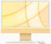 Apple iMac 24" (Z12T000AH) Retina 4,5K // Чип Apple M1 8-Core CPU, 8-Core GPU // 8 ГБ, 512 ГБ, Жёлтый цвет (2021)