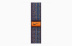 Apple Watch Series 9 // 45мм GPS+Cellular // Корпус из алюминия цвета "темная ночь", спортивный браслет Nike цвета "королевская игра/оранжевый"
