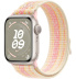 Apple Watch Series 9 // 41мм GPS // Корпус из алюминия цвета "сияющая звезда", спортивный браслет Nike цвета "сияющая звезда/розовый"