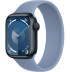 Apple Watch Series 9 // 41мм GPS // Корпус из алюминия цвета "темная ночь", монобраслет цвета "синяя зима"