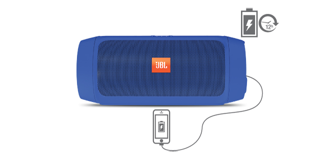 Всепогодный динамик JBL Charge 2+ с Bluetooth и функцией Social Mode