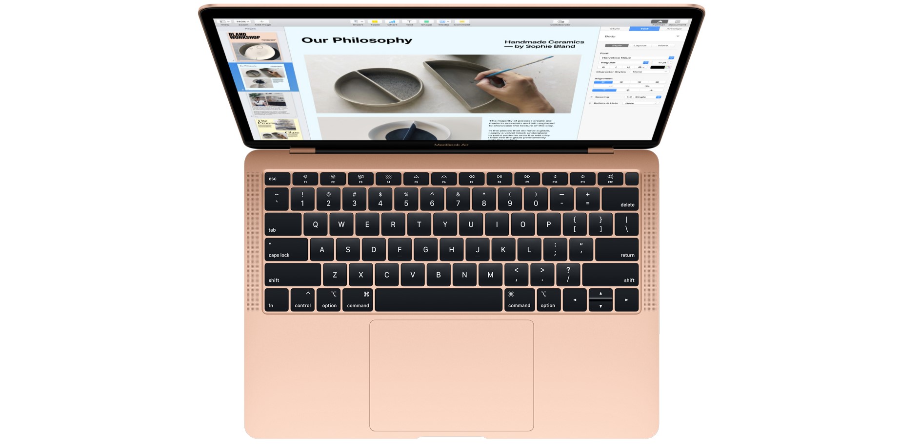 macbook air rose gold 128gb