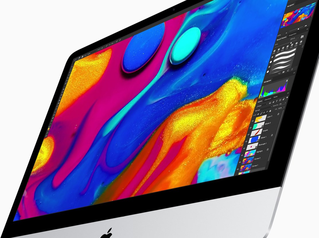 Дисплей Retina iMac во всём блеске.