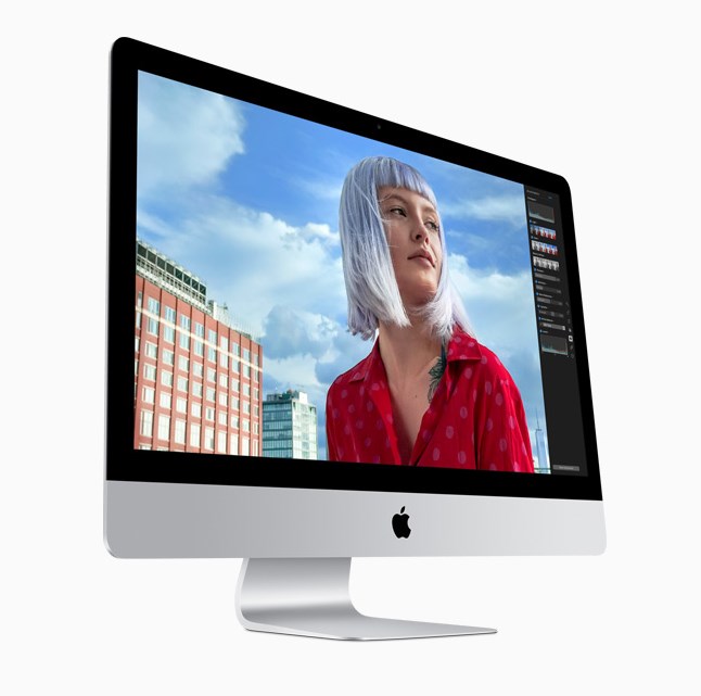 На экране iMac цвет как в жизни.