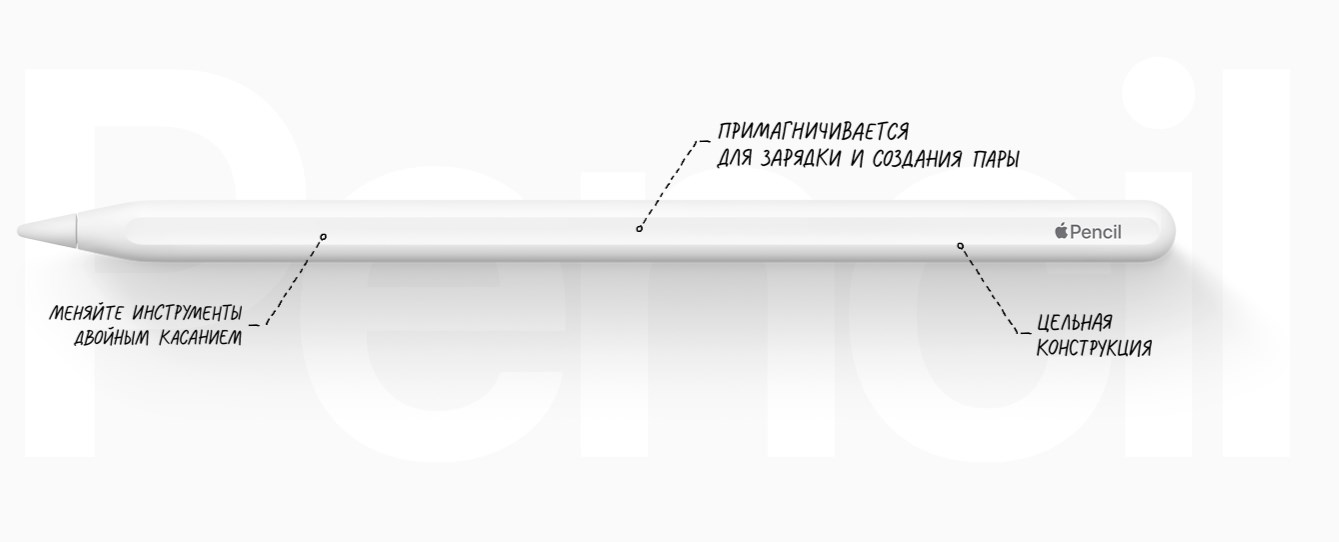 Представляем новый Apple Pencil