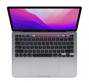 Купить MacBook Pro 13" «Серый космос» (Custom) Touch Bar + Touch ID // Чип Apple M2 8-Core CPU, 10-Core GPU, 16 ГБ, 256 ГБ (2022)