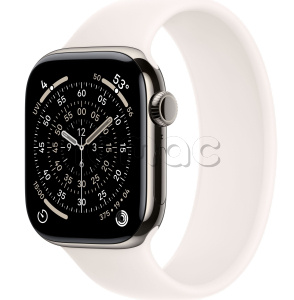 Купить Apple Watch Series 11 // 46мм GPS+Cellular // Корпус из титана нейтрального цвета, монобраслет цвета "светлые румяна"