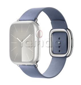 41мм S Ремешок FineWoven цвета "Лавандовый синий" с современной пряжкой (Modern Buckle)  для Apple Watch