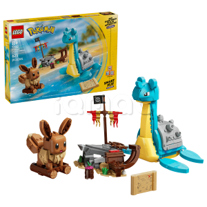 Конструктор Lego Pokémon SMART Play: Eevee and Lapras's Treasure Hunt (72162)