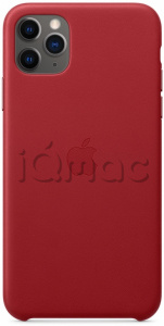 Кожаный чехол для iPhone 11 Pro, красный цвет (PRODUCT)RED, оригинальный Apple