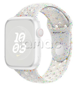 45мм Спортивный ремешок Nike цвета «Чистая платина» для Apple Watch