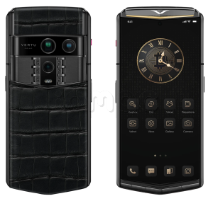 Телефон Vertu Agent Q, 27th Anniversary Limited Edition (Gold I/Черный с золотом)