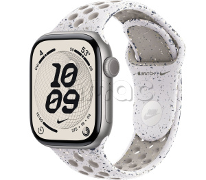 Купить Apple Watch Series 11 // 42мм GPS // Корпус из алюминия цвета "серый космос", спортивный ремешок Nike цвета "завуалированный серый"