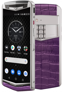 Vertu Aster P Baroque Titanium Matt Purple Alligator