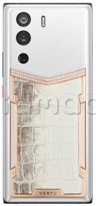 METAVERTU Himalaya Alligator Leather 18K Gold & Diamonds