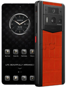 Телефон Vertu METAVERTU 2 Max, 1Tb, черный корпус, Alligator Leather (Orange/Оранжевый)