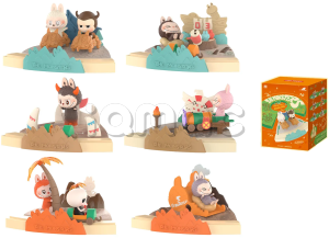 Секретный бокс с фигуркой POP MART LABUBU THE MONSTERS, Playing Games Series Scene Sets, Blind Box (фигурка попадается случайно) (1 коробка)