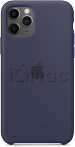 Силиконовый чехол для iPhone 11 Pro, темно-синий цвет, оригинальный Apple