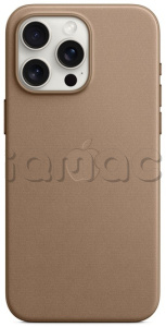 FineWoven чехол MagSafe для iPhone 15 Pro, серо-коричневый цвет