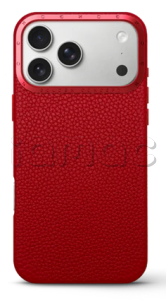 Чехол Golden Concept для iPhone 17 Pro, Full-Grain Leather, Cherry