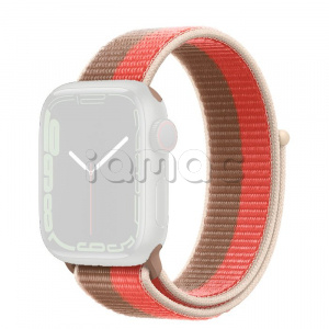 41мм Спортивный браслет цвета «Розовый помело/миндальный»  для Apple Watch