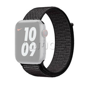 44мм Спортивный браслет Nike черного цвета для Apple Watch