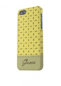 Чехол Guess Gianina для iPhone 5/5s желтый