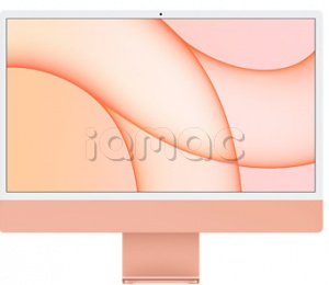 Купить Apple iMac 24" (Custom) Retina 4,5K // Чип Apple M1 8-Core CPU, 8-Core GPU // 16 ГБ, 512 ГБ, Оранжевый цвет (2021)