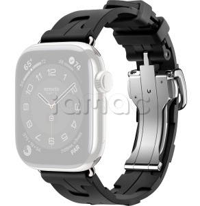 42мм Ремешок Hermès Kilim Single Tour цвета Noir для Apple Watch