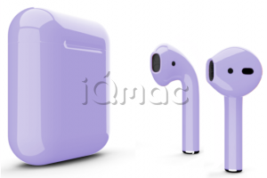 Купить AirPods - беспроводные наушники Apple (Лавандовый, глянец)