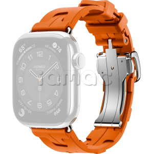 42мм Ремешок Hermès Kilim Single Tour цвета Orange для Apple Watch