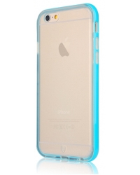 Накладка силиконовая для iPhone 6 Baseus Fresh FRAP-MT03 Clear-Blue