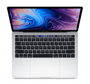 Купить MacBook Pro 13" «Серебристый» (MR9V2) +Touch Bar и Touch ID // Core i5 2.3 ГГц, 8 ГБ, 512 ГБ, Intel Iris Plus 655 (Mid 2018)