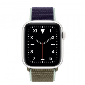 Купить Apple Watch Series 5 // 40мм GPS + Cellular // Корпус из керамики, спортивный браслет цвета «лесной хаки»