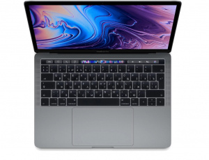 Купить MacBook Pro 13" «Серый космос» (MUHP2) + Touch Bar и Touch ID // Intel Core i5 1,4 ГГц, 8 ГБ, 256 ГБ SSD, Iris Plus 645 (Mid 2019)