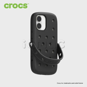 Купить Чехол Crocs для iPhone 16 (Черный)