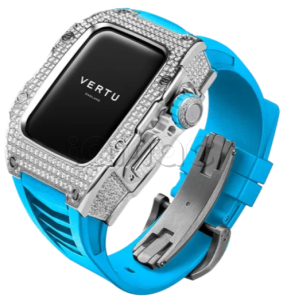 Умные часы Vertu MetaWatch H1, Full Diamonds (Blue/Синий)