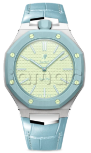 Аксессуары Golden Concept Royal Alligator для часов Swatch Royal Pop (Light Blue)