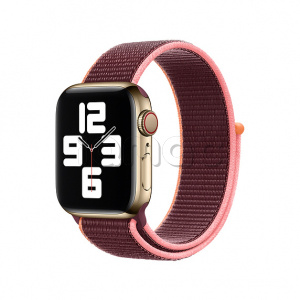 40мм Спортивный браслет сливового цвета для Apple Watch