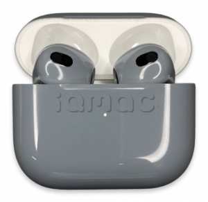 Купить AirPods (3‑го поколения) (2021) - беспроводные наушники Apple с зарядным кейсом (Серый, глянец)