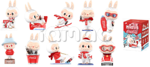Секретный бокс с фигуркой LABUBU THE MONSTERS COCA-COLA Series, Figures, Blind Box (фигурка попадается случайно) (1 коробка)