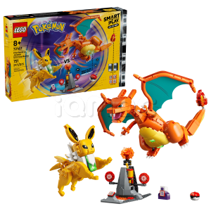 Конструктор Lego Pokémon SMART Play: Charizard vs. Jolteon Ultimate Battle (72167)